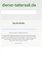 Mobile Screenshot of diener-tattersall.de